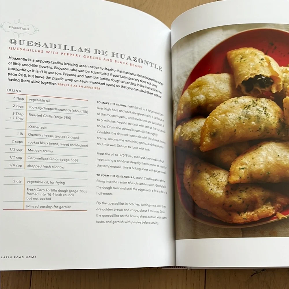 Autographed Cookbook by Jose Garces “The Latin Road Home”